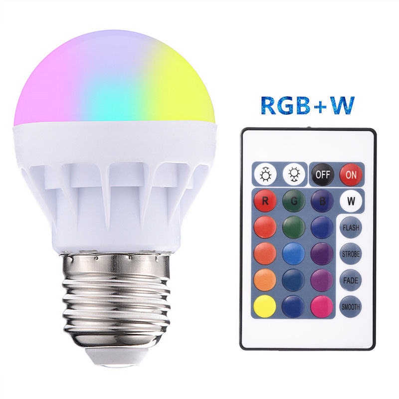 The factory sells seven coloured led bulbs.