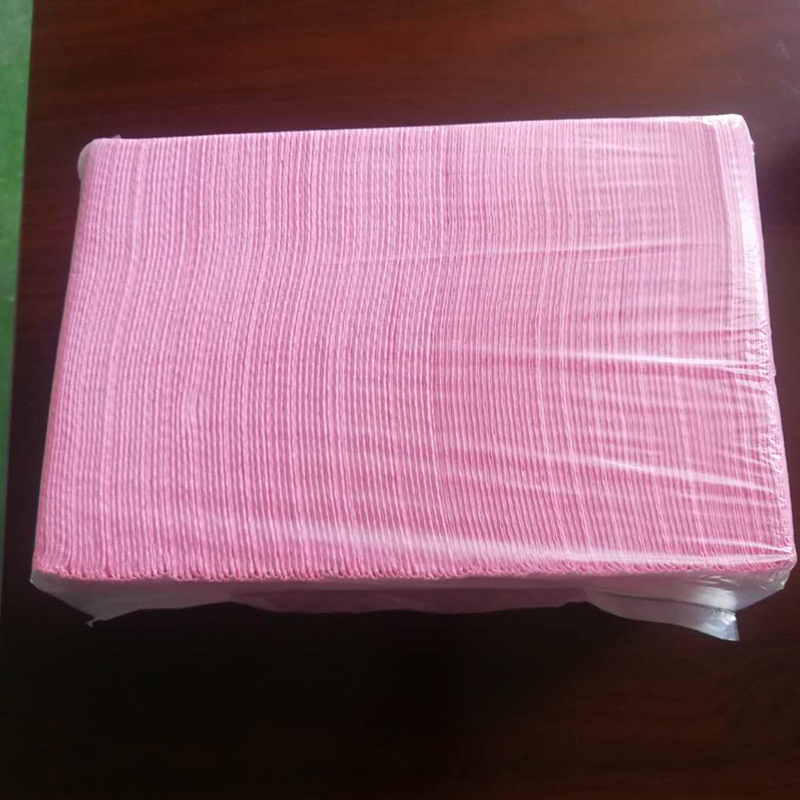 The factory supplies black dental towels, one-time blankets for dental scarfs