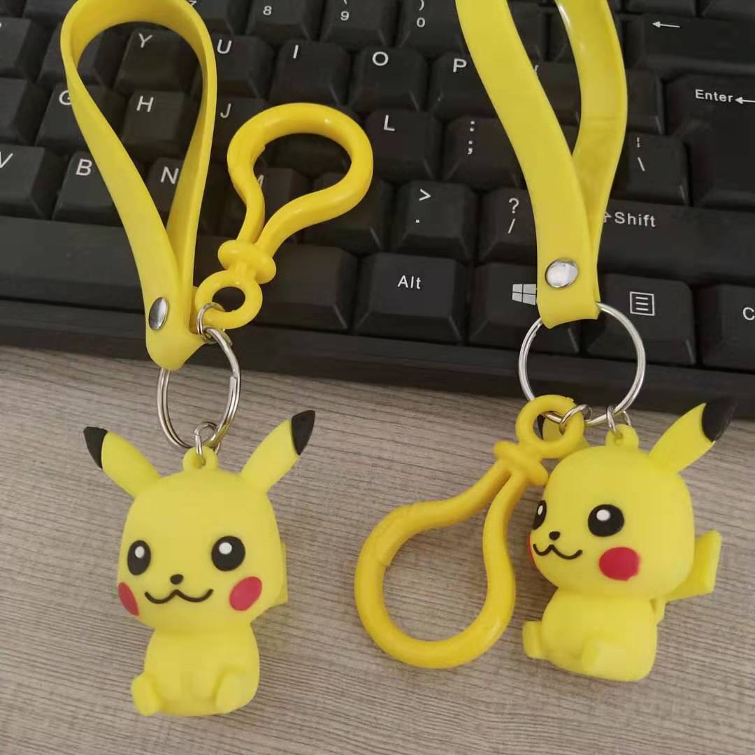 Chương trình sản xuất các nút phím pvc đặc biệt để cô lập pikachu chìa khóa màu vàng girachu BTS