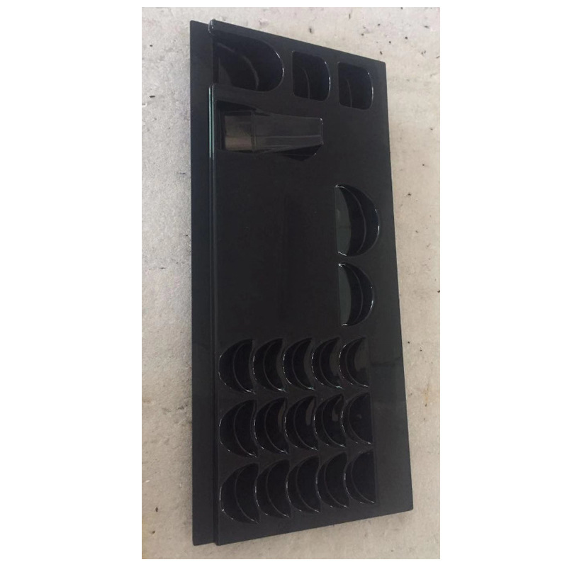 Cosmetics display suction.