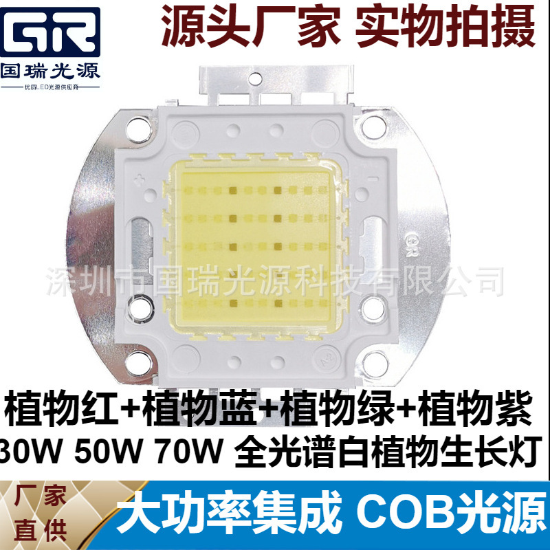 LEDs of the non-Nitetec high-power plant lamp integration source COB hydrograss lamps blasting algae herbslamps multifaunal lamps