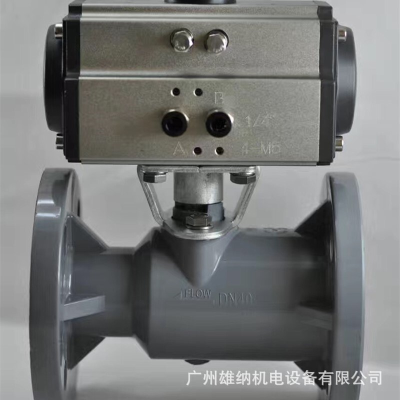 PVDF/PPH/UPVC Thermal Melting, Welding, Electricalally Molar Ball Valve