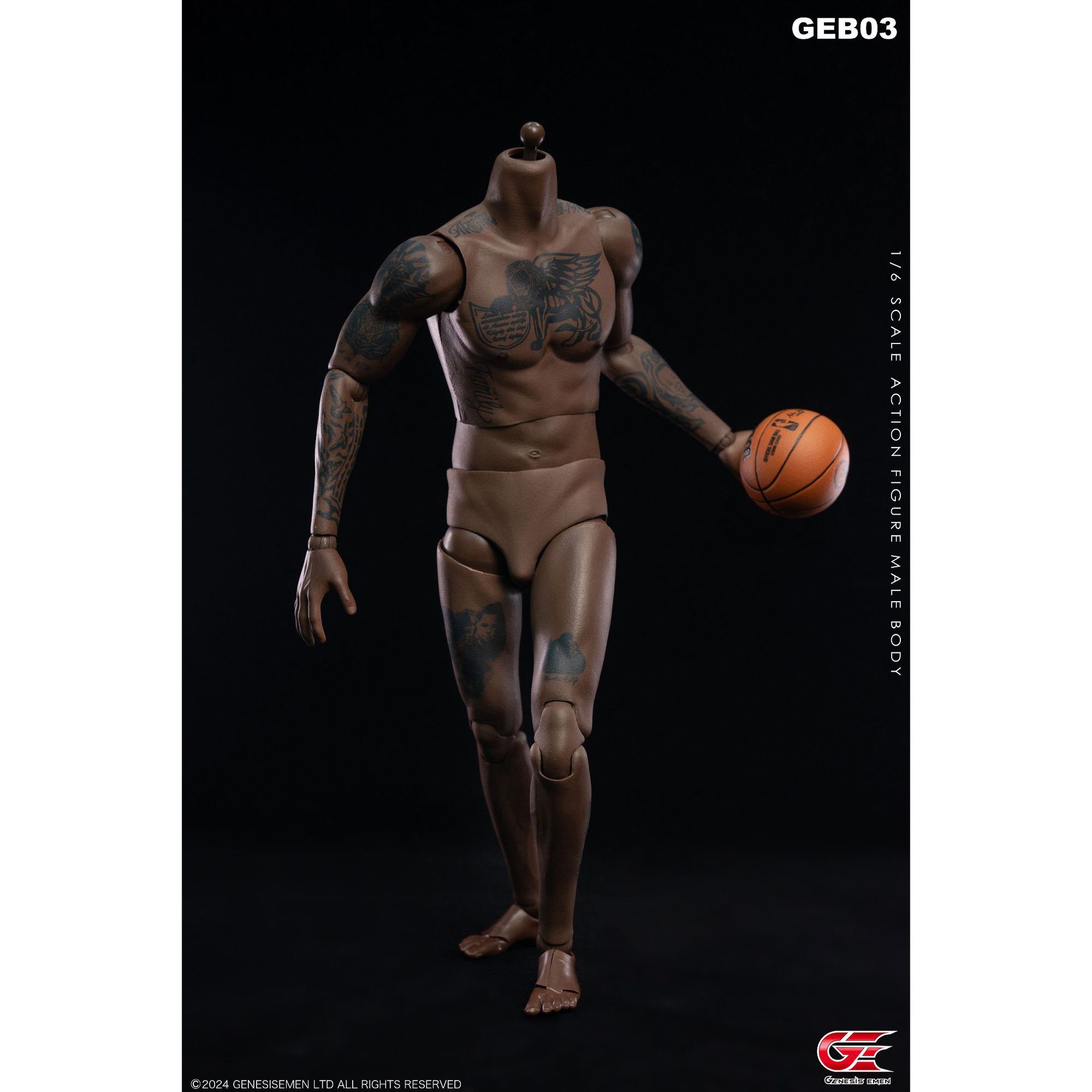 Genesis Emen EB original 1/6 NBA star Jamesin.