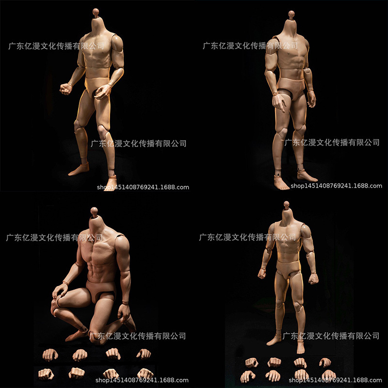 JXTOYS1/6 male soldier body standard body strong muscular musculinity joints can do model toys