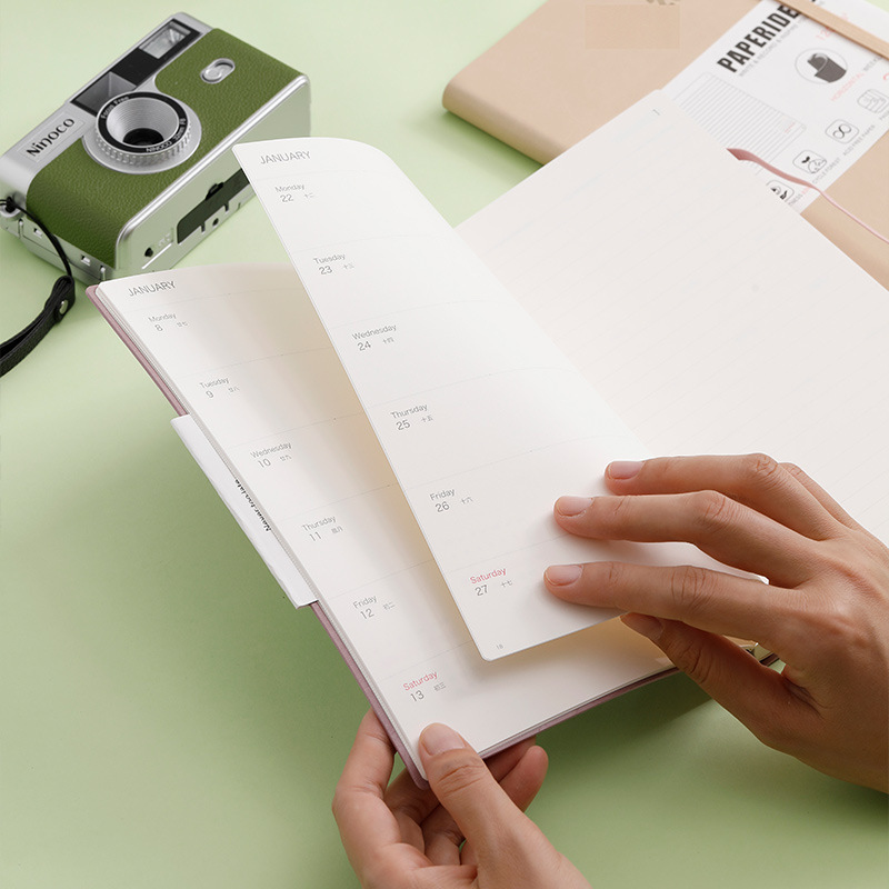 PAPERDRAS mềm bản sao của Sổ tay Bot-Impc, một trang sổ tay ngày lịch