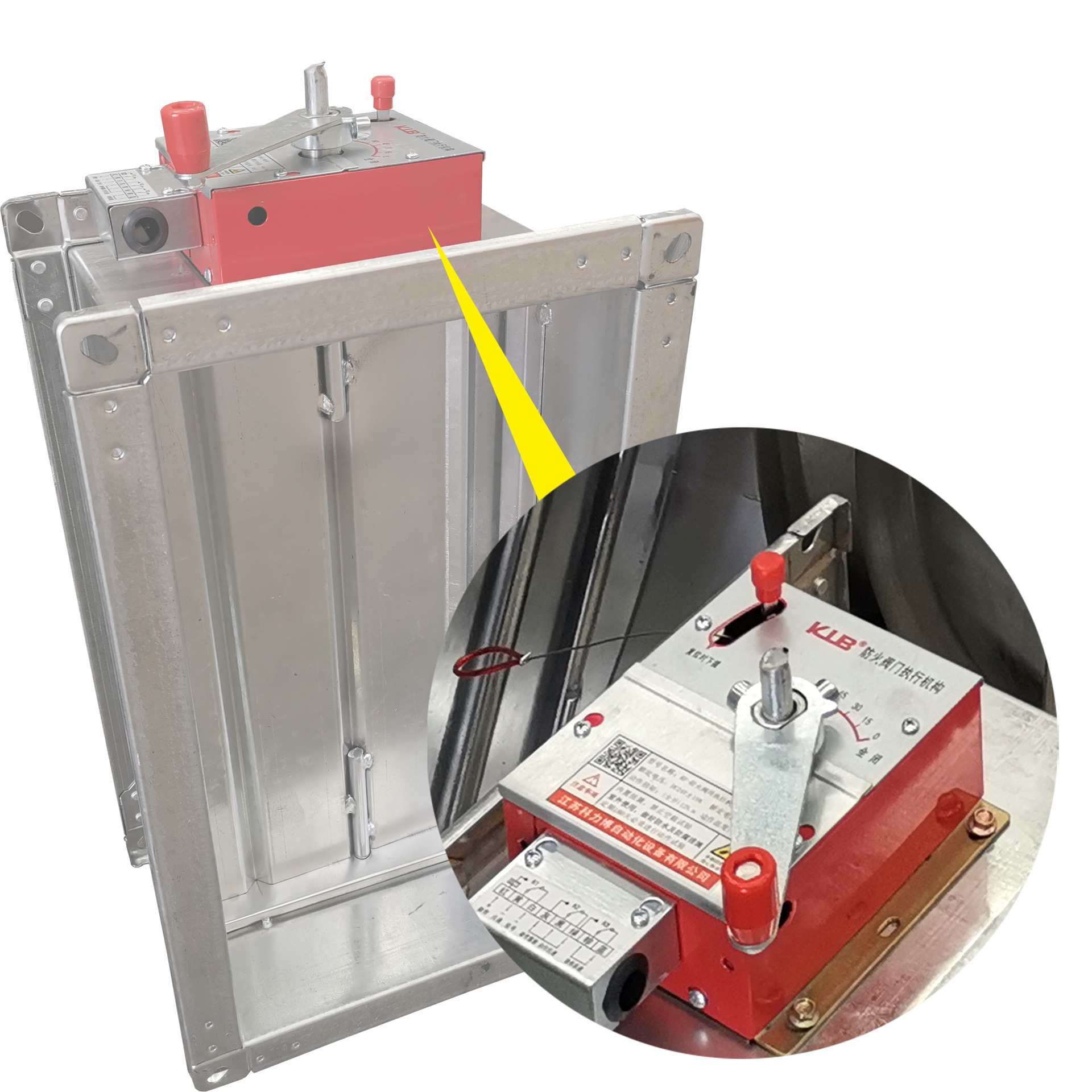厂家销售3C消防认证电动防火阀 风道280度防火阀 70度防火阀
