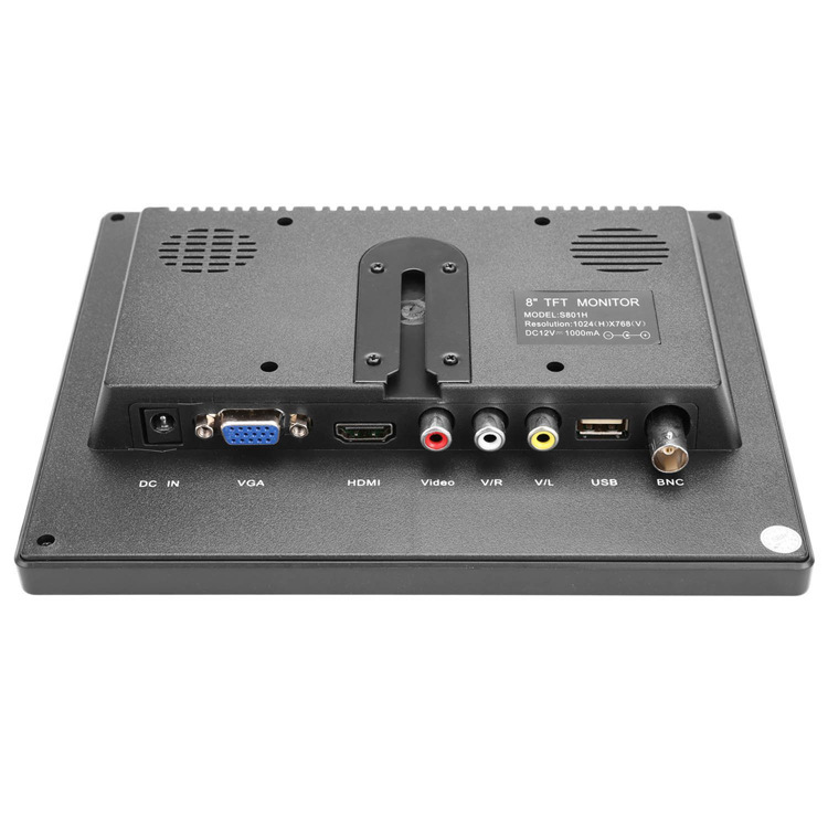 Wholesale of 8-inch HLCD screen 7-inch 10-inch 12-inch computer-protected industrial laser vehicle-mounted desktop monitor