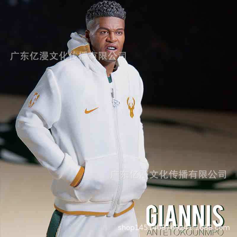 Enterbay Alphabe 1/6: NBA Series - Janis Antetokunpo wax class dolls