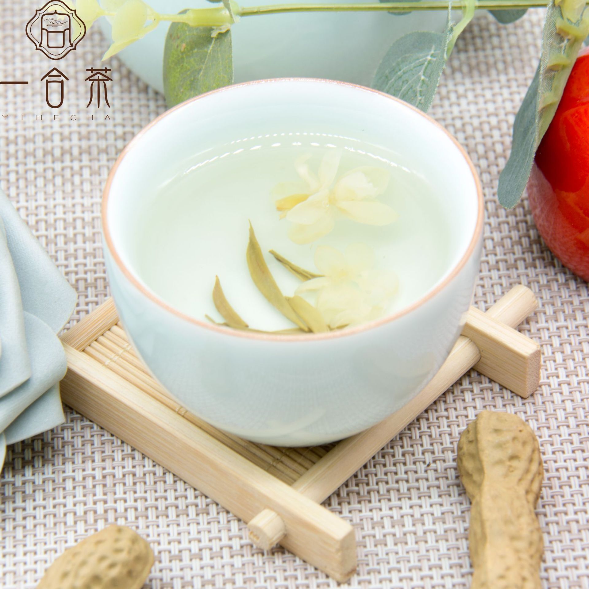 Kim tiêm, trà hoa quả, trà mới.