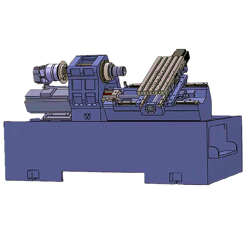 TCK45数控车床 斜轨卧式数控车床 斜床身排刀车床线轨数控机床