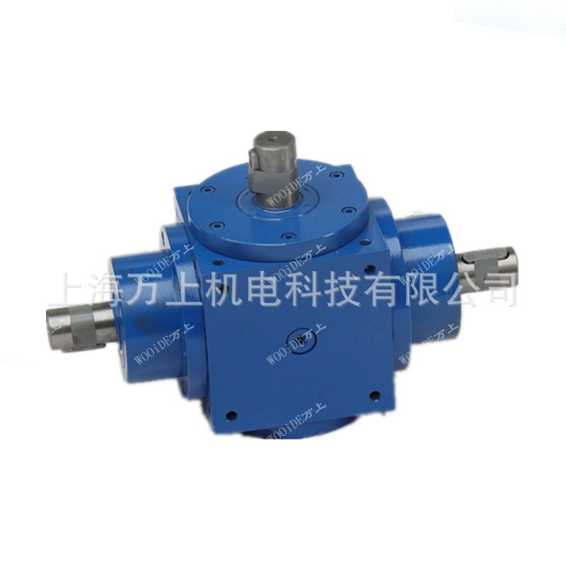 VSA21-1: 2-H Large Twirling Rectangular Transvestaler uses long-life motion smooth and efficient spiral gear switching