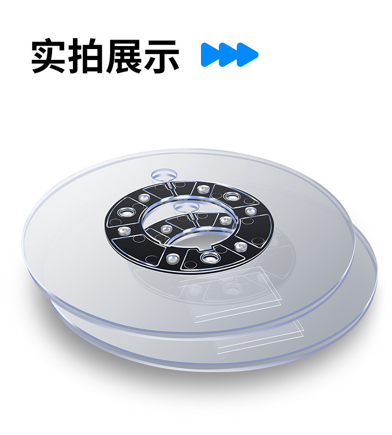 The factory's wholesale ear/metal endware plate, taped disc, scroll, disk 350MM.