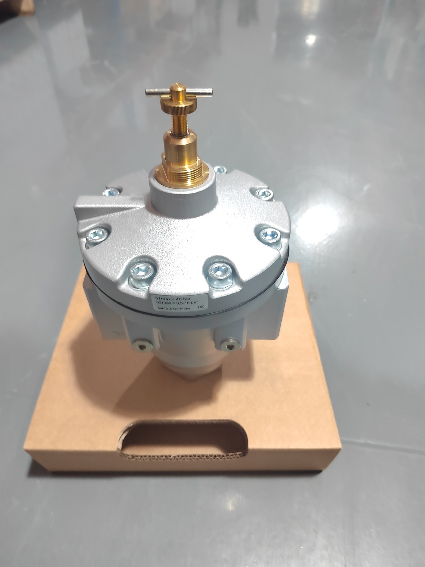 Noroscope pressure control valve, pressure reduction valve, German import pressure control valve, KNOCKS