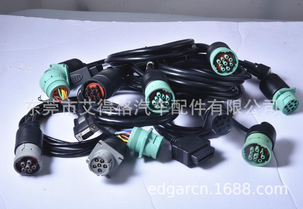 J 1939, Cable Assemblyy, J 1939, 9P Head Turn J 1939, 9P Mother