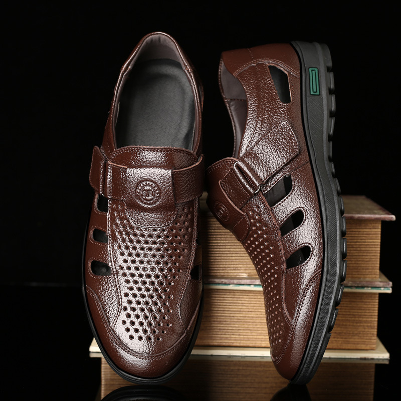 The man with the shoes, the man with the summer emptiness, the man with the sandals, the man with the Koreans.