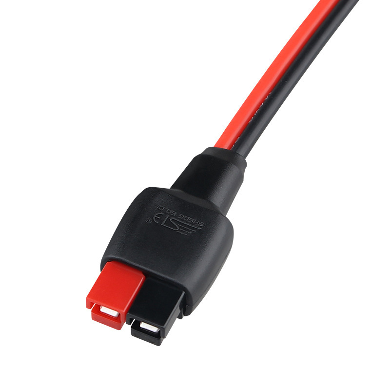 공정 사용자 정의 14AWG 연약한 실리카 선 200mm 리튬 전지 힘 엇바꾸기를 가진 45A Anderson 마개