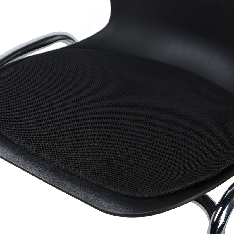 Office chair plastic training business chair, easy back-to-back computer chair distribution