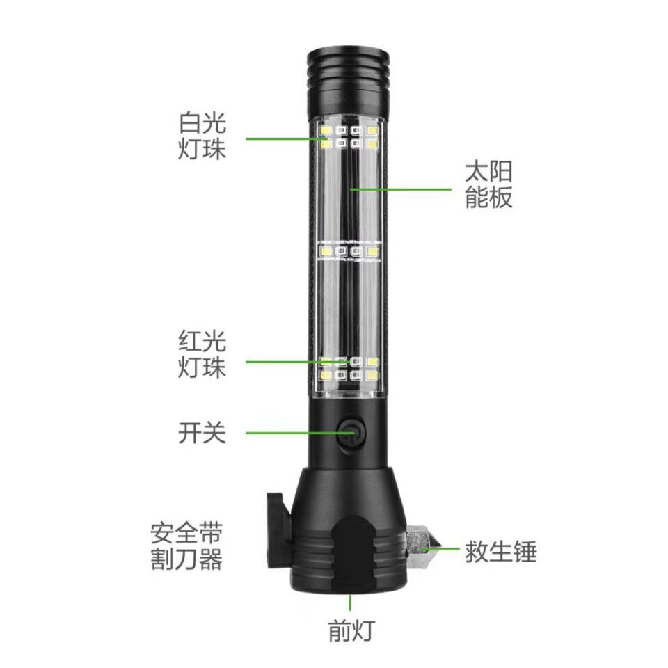 A multi-purpose security hammer-car carrying an emergency safety escape hammer.