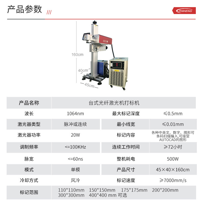 Process customisation of 3W UV laser sculptor fully automatic laser-coder bag-marker