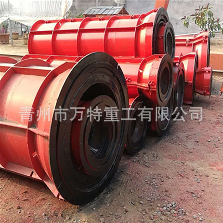 Cement tubes, high-quality suspension cement pipes, Wante Building Plant, Shandong Qingzhou