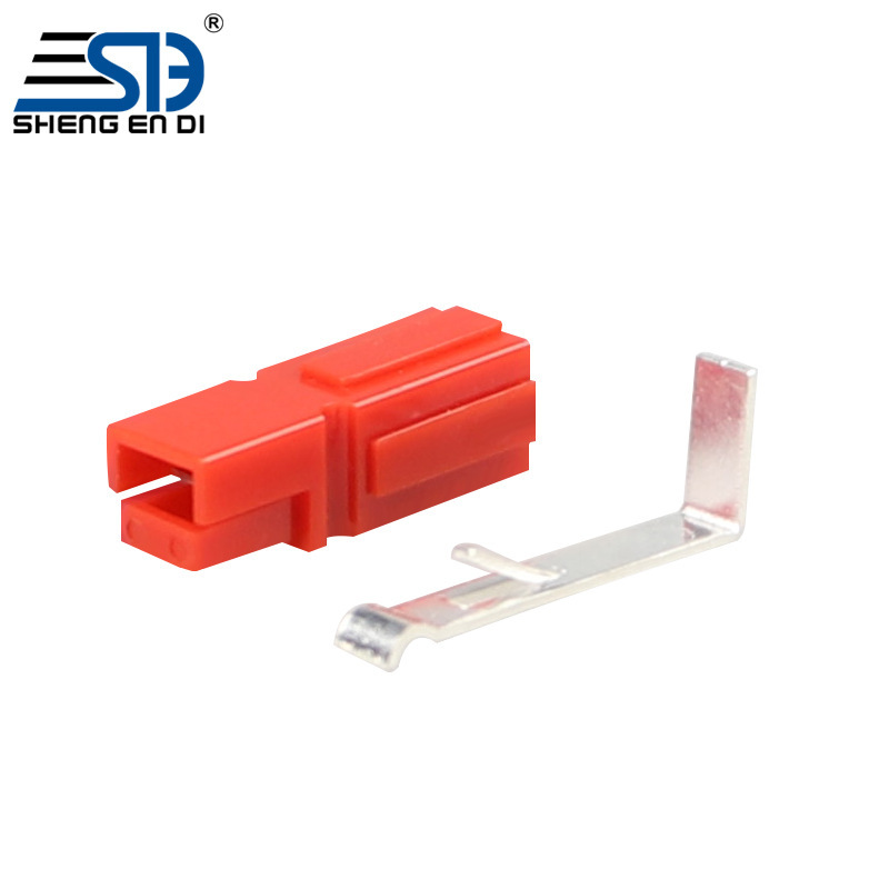 SD45A600V Anderson Plug-in, unipolar connector, circuit board plug-in 90°, multipolar.