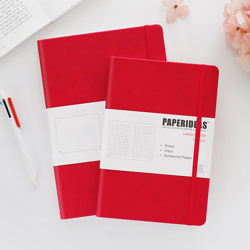 PAPERURAS Màn hình cứng rắn với một nhật ký làm việc lớn, nhật ký tại điểm b5 kinh doanh sổ tay