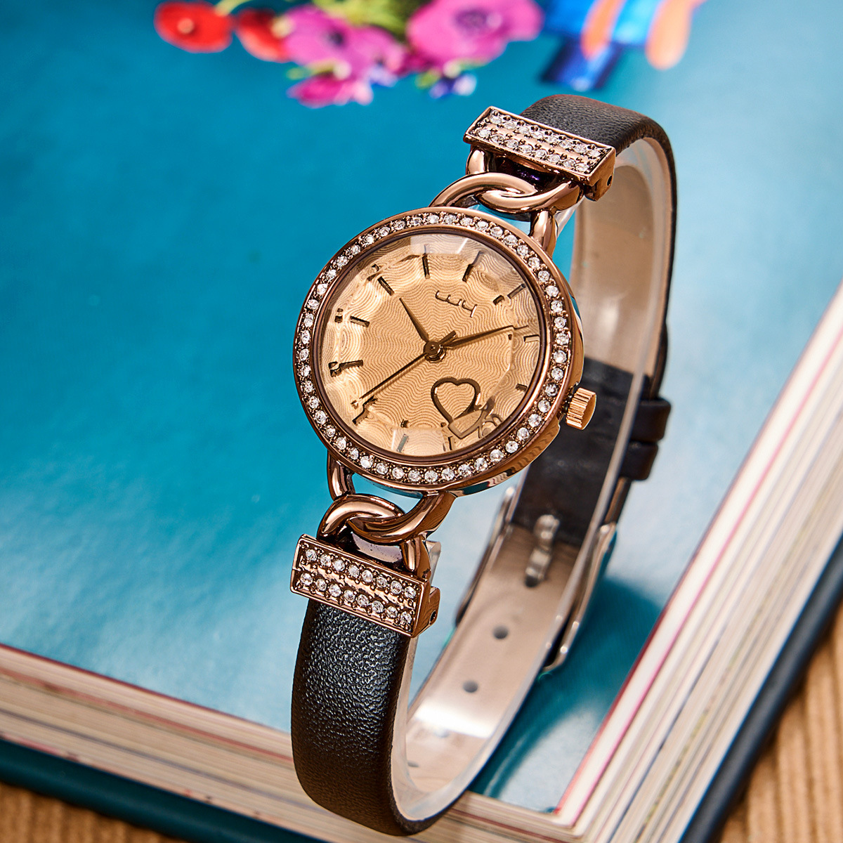 Drilling students' fashion-proof wristwatches.