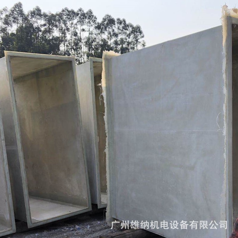 FRP organic glass and steel pipe sewage treatment plant deodorant exhaust pipes