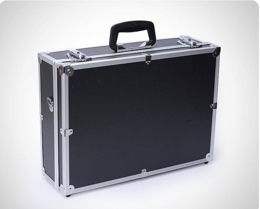 Supply, aluminium alloy toolbox, instrument box, equipment display box, document receipt, handheld password lockbox.