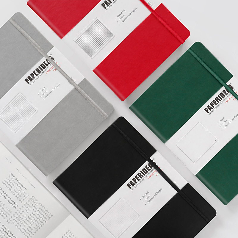 PAPERURAS Màn hình cứng rắn với một nhật ký làm việc lớn, nhật ký tại điểm b5 kinh doanh sổ tay