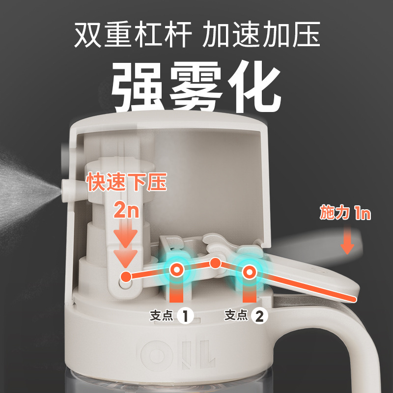Nhà bếp ấm nước bằng thép không rỉ với những ống dầu phun để bảo vệ không khí khỏi bị tràn.