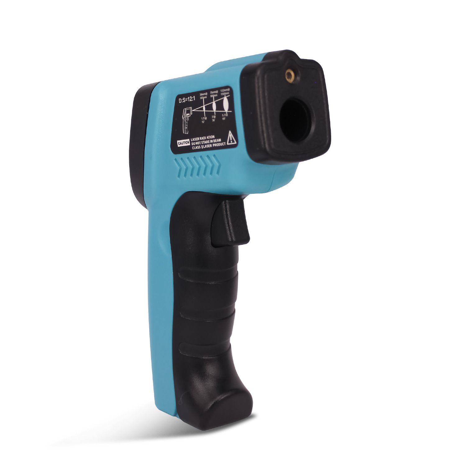 An infrared thermometer industrial high-precision colour screen smart thermometric gun regulates the maintenance of electrician hot kitchens