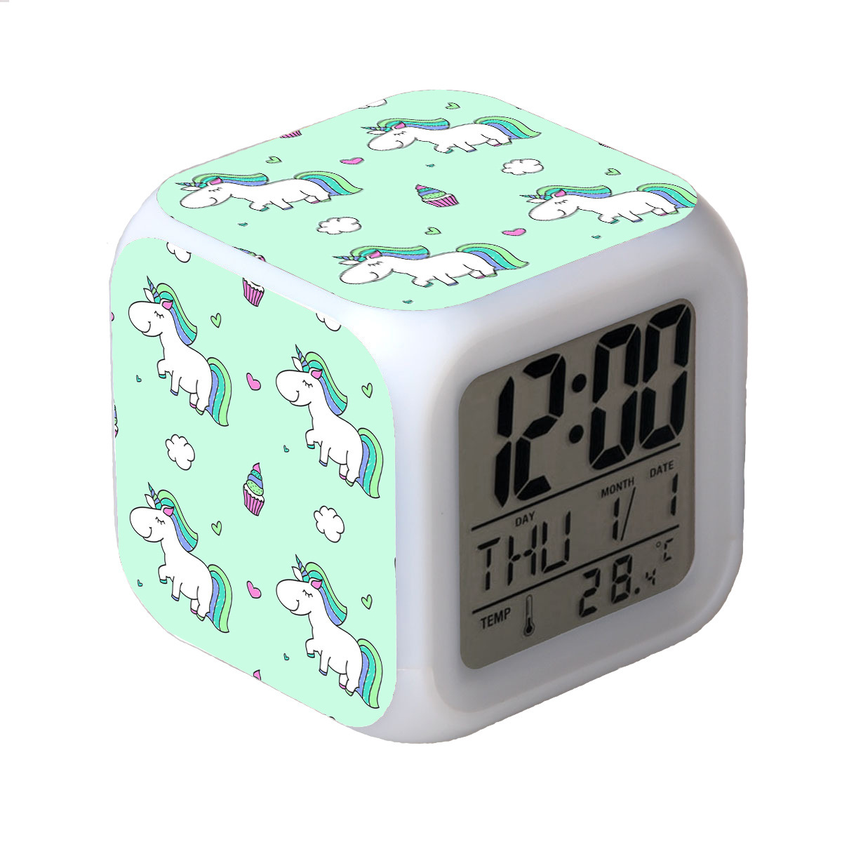Món quà sáng tạo hình chuông LED của Amazon 7 màu