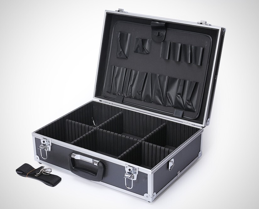 Supply, aluminium alloy toolbox, instrument box, equipment display box, document receipt, handheld password lockbox.