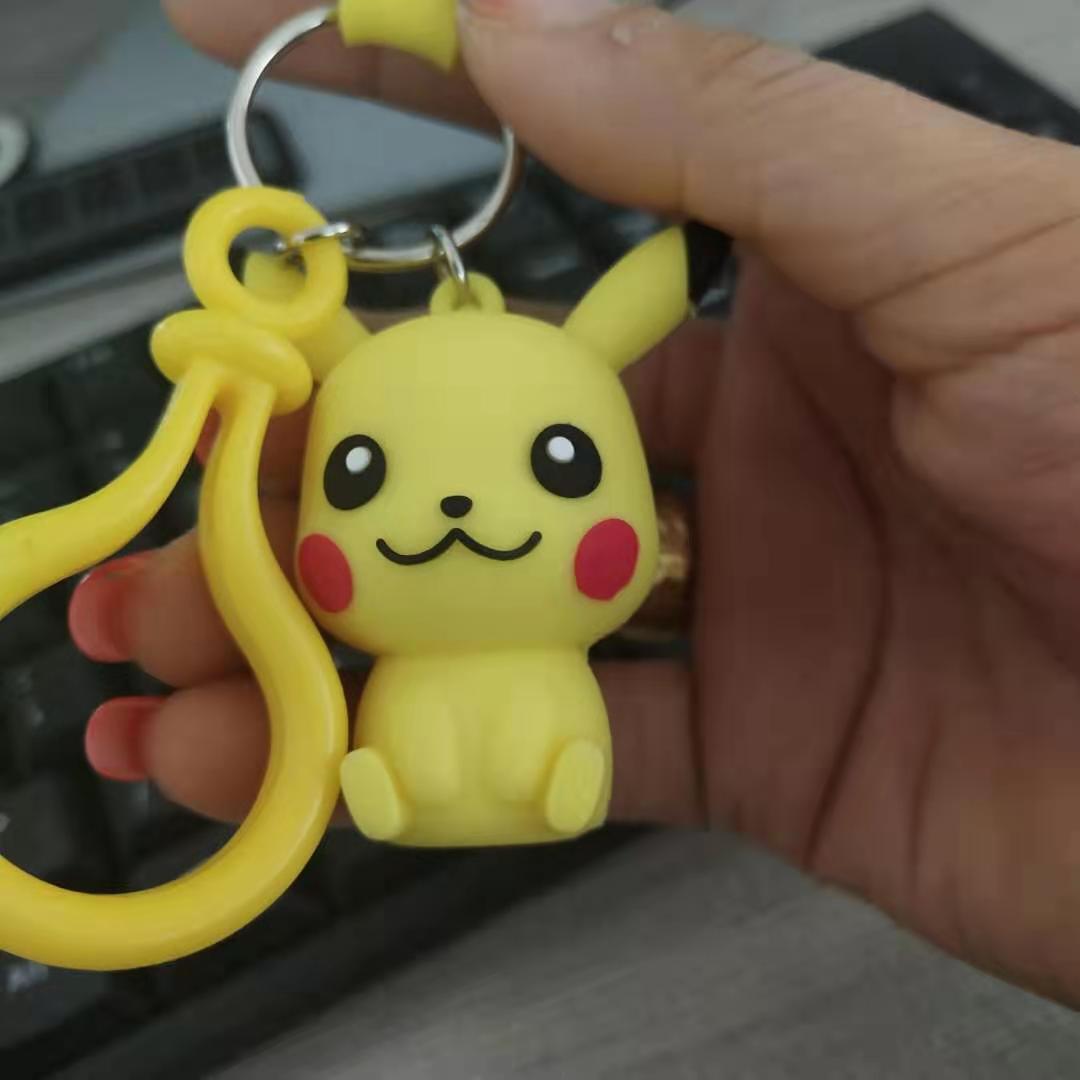 Chương trình sản xuất các nút phím pvc đặc biệt để cô lập pikachu chìa khóa màu vàng girachu BTS
