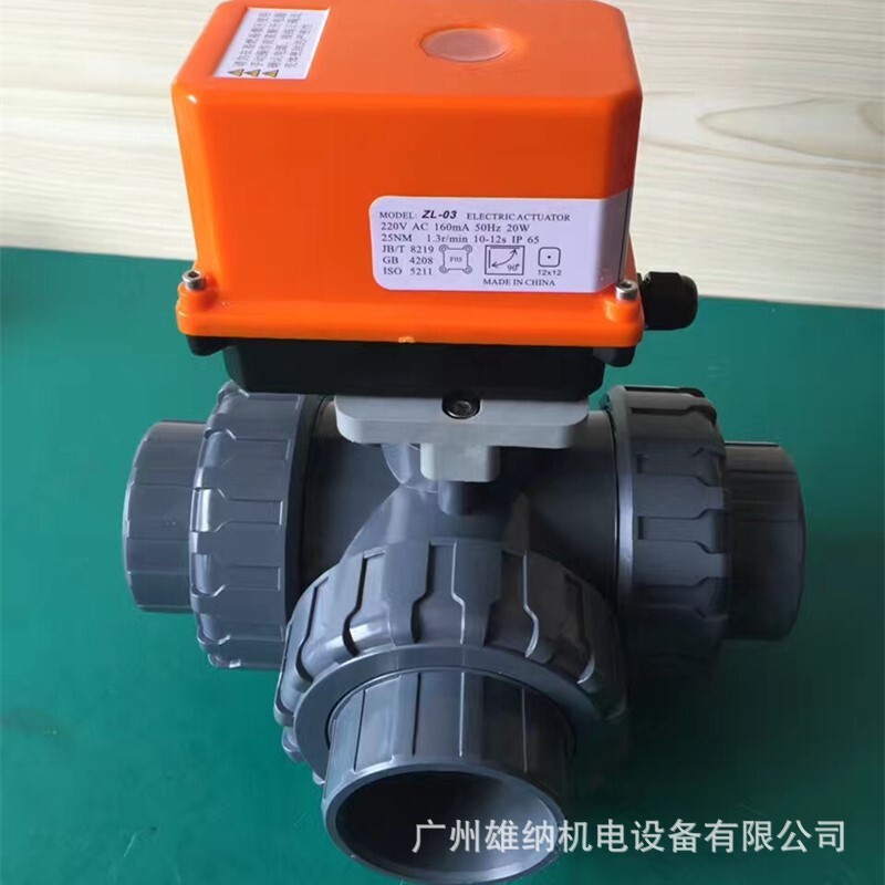 PVDF/PPH/UPVC Thermal Melting, Welding, Electricalally Molar Ball Valve