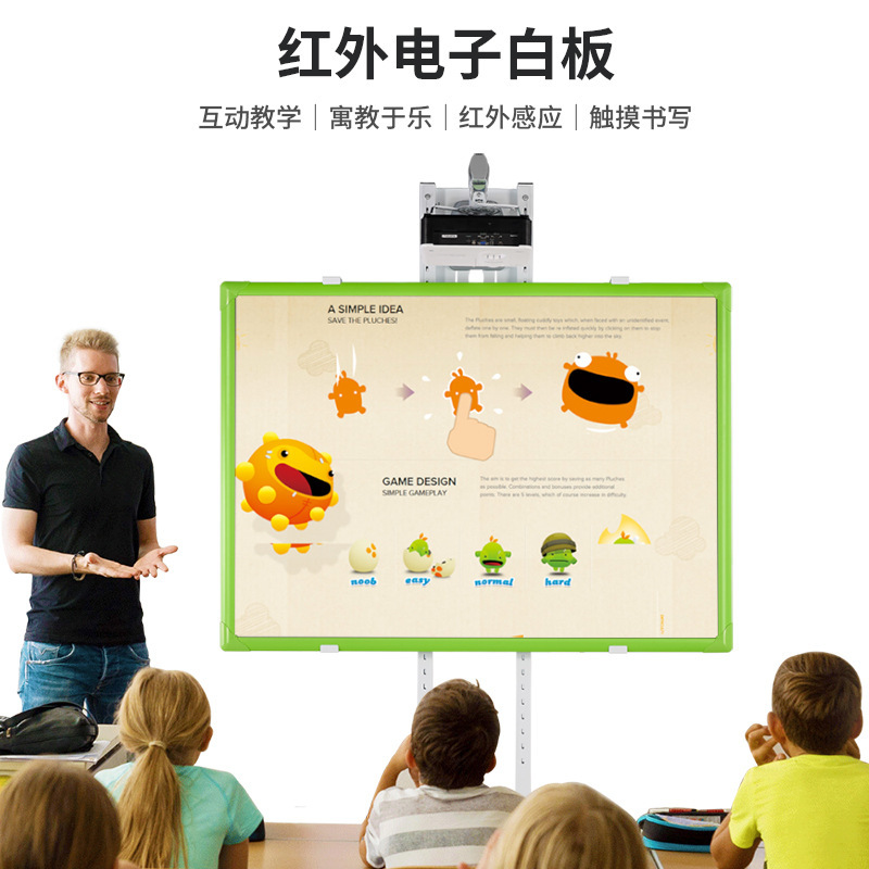 Interactive blackboard 82/92/96/102 training on teaching tablets for infrared electronic whiteboard kindergartens