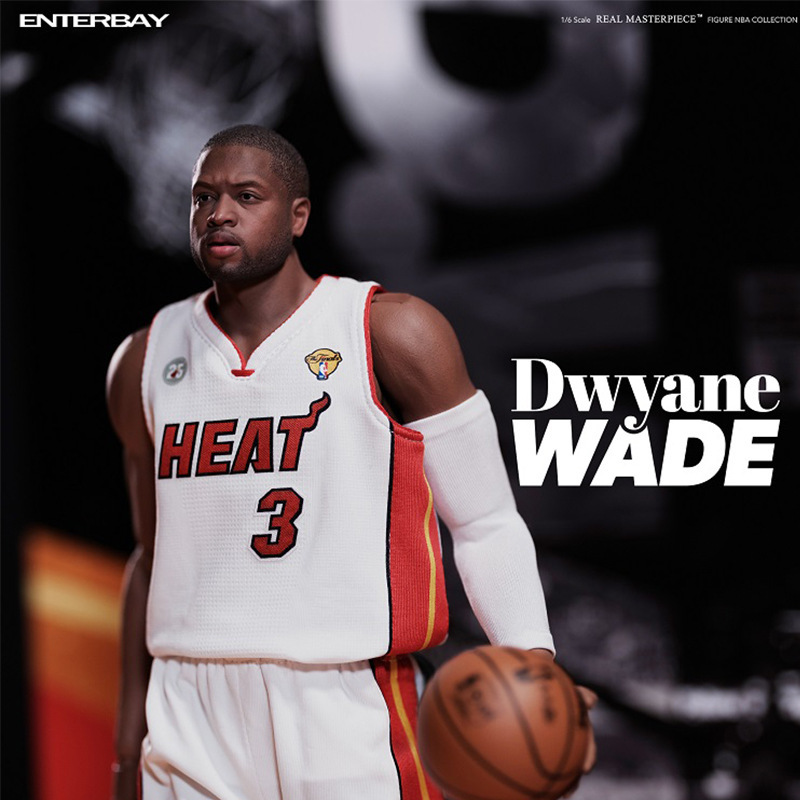 1:6 Real Masterpiece: NBA Series - Dwayne Wade Wax Puppet