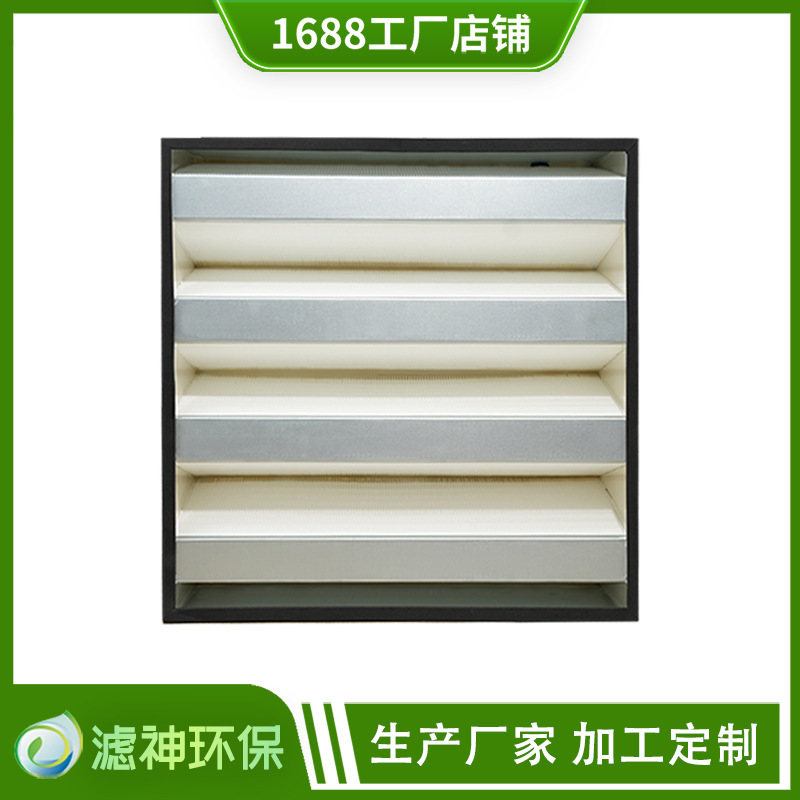การกรองอากาศสูงกรอง ไมโครแสงไฟเบอร์ปรับอากาศสูง