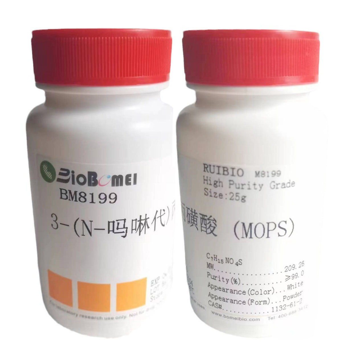 MOPS 3-Octapropyl sulfonic acid 99% ≥ Scientific experimental reagent CAS 1132-61-2