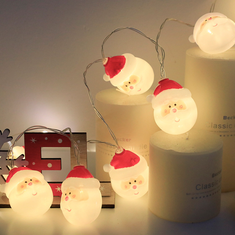 Cross-border LED Santa's Lights with Christmas Snows decorated with light from the SFL