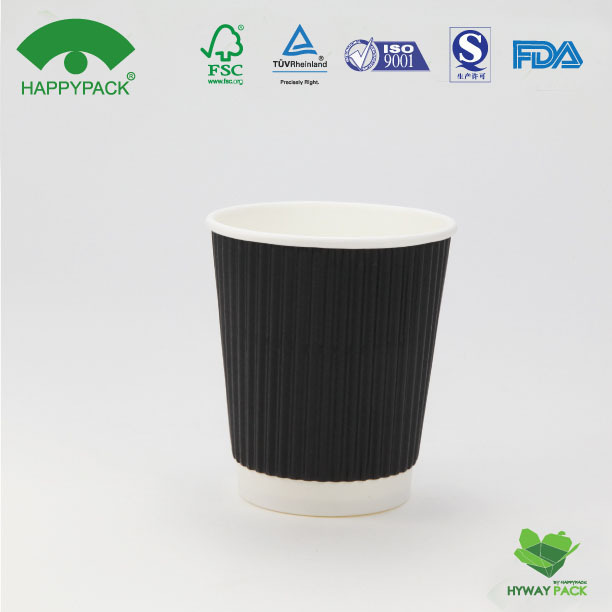 Export products, design plans for the client, paper cups with stripes.