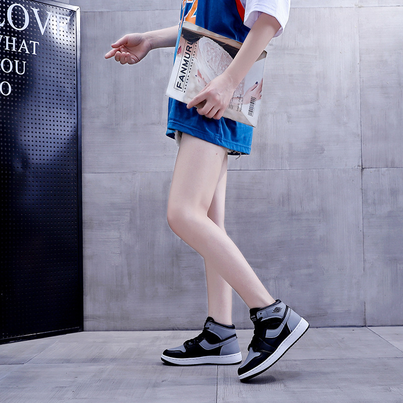 Aj girls' shoes are authentic, Nike Han's Air Force No. 1 cherry pink high school students' sports and leisure shoes