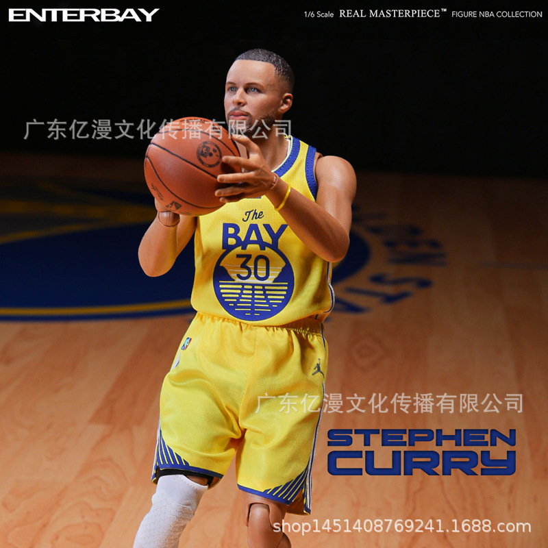 Enterbay 1/6 NBA Series – Stephen Curry Wax Class Puppet RM-1086