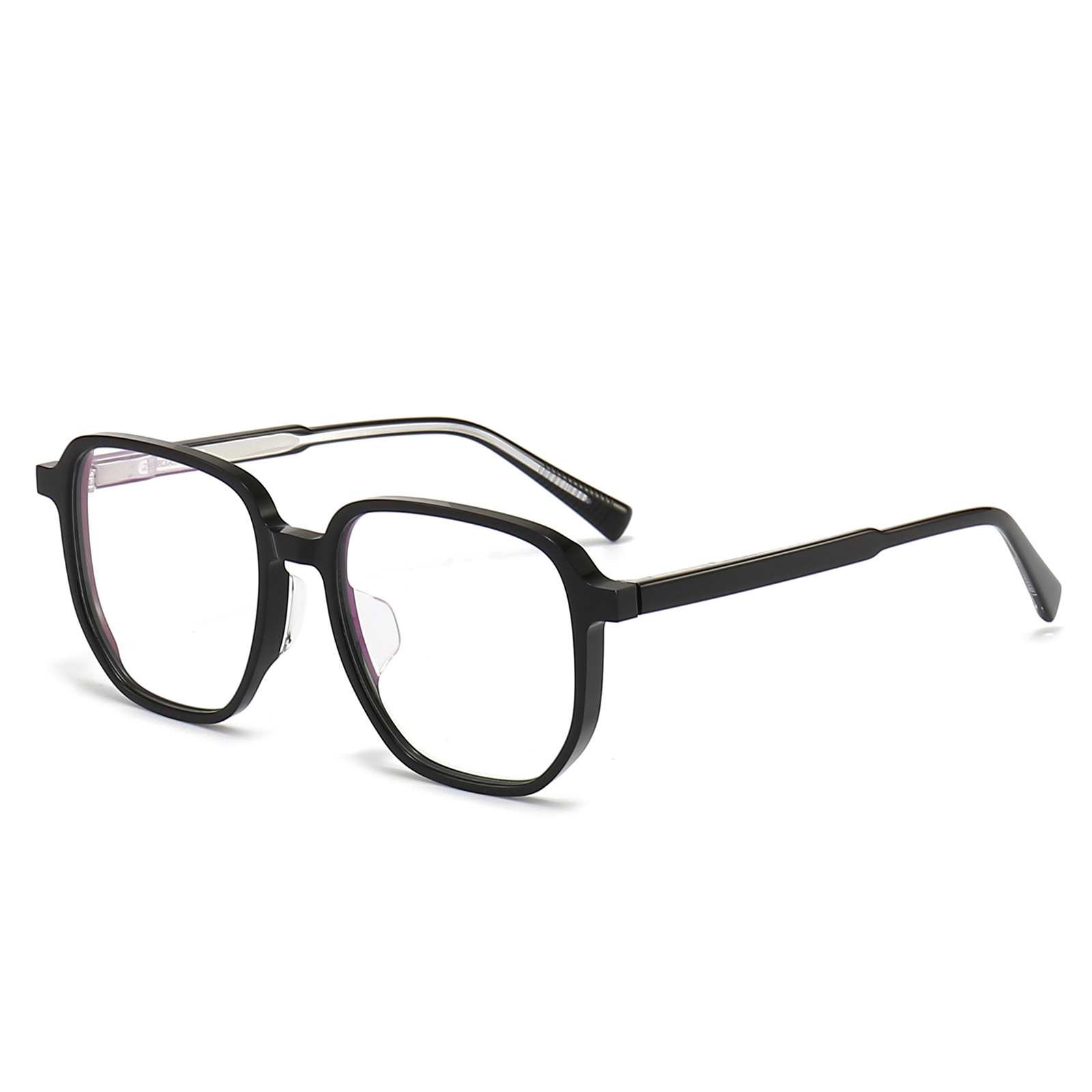 New high-density plate with pure titanium lenses, three colours for near-sighted glasses.