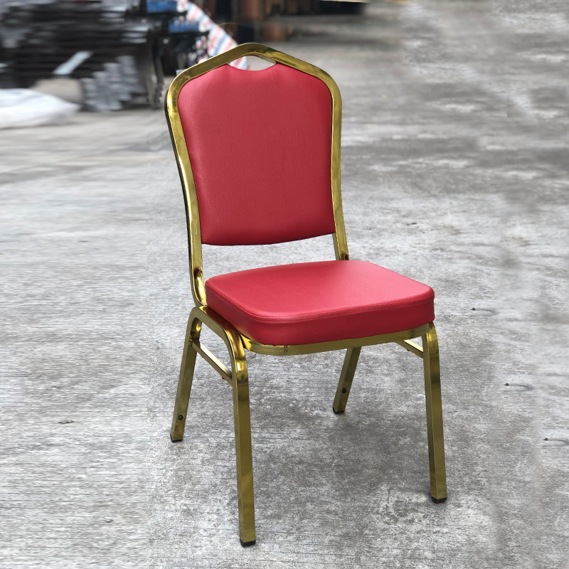 The factory's wholesale hotel recital chair, the red flat-plug seat, the stainless steel-coated restaurant chair.