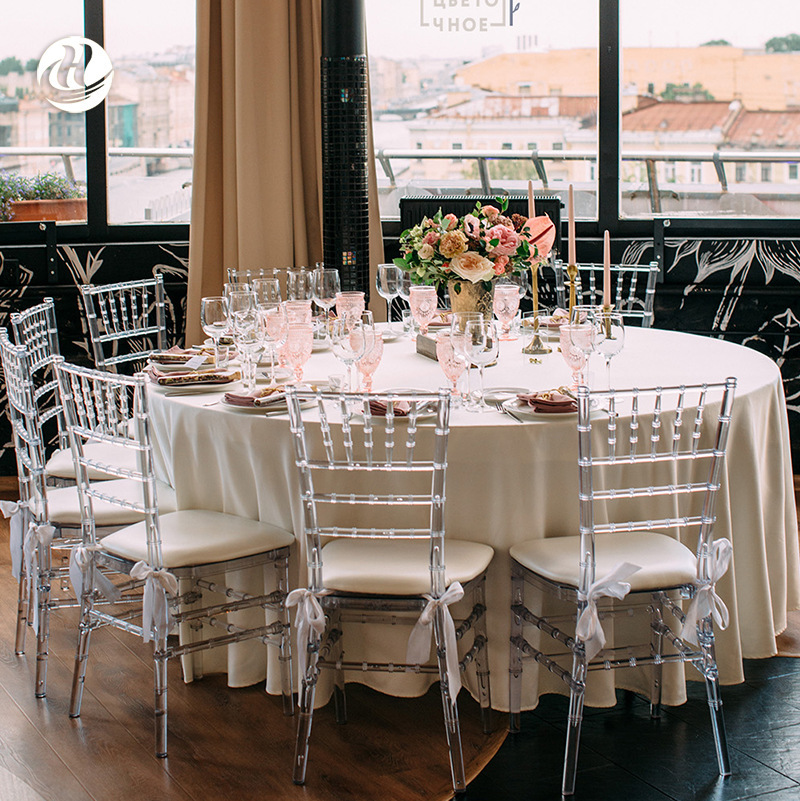 The factory's out-of-home wedding, the Akley chair, the Visible Crystal Stool.