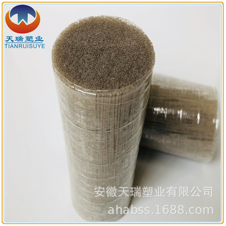 【刷丝生产厂家】杜邦磨料丝尼龙PA612 0.7mm 120#目氧化铝抛光