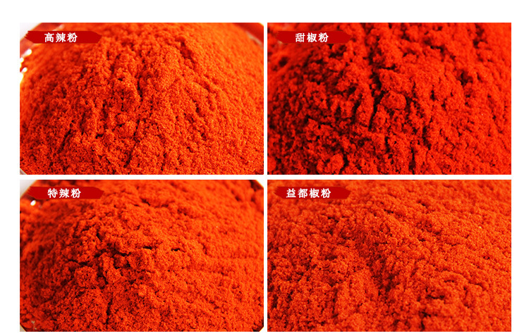 Nguồn sản xuất, bột ớt ngọt, 40-200 màu.