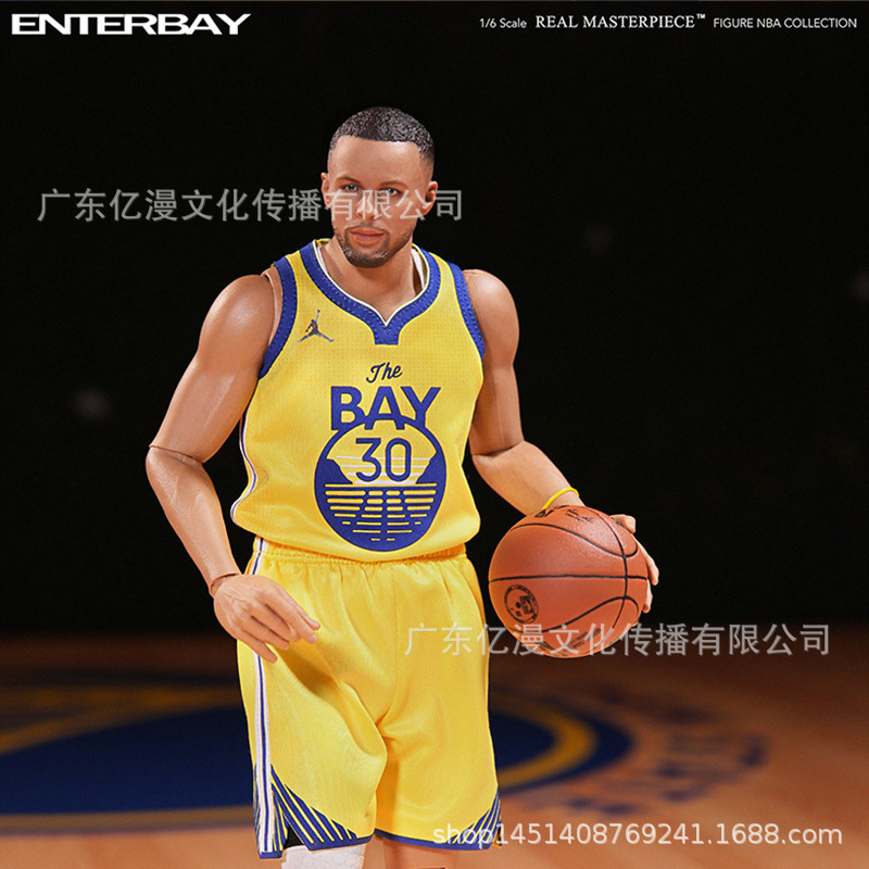 Enterbay 1/6 NBA Series – Stephen Curry Wax Class Puppet RM-1086